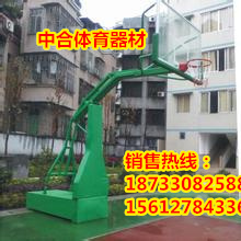 黑龙江省鸡西市手动液压篮球架安装图